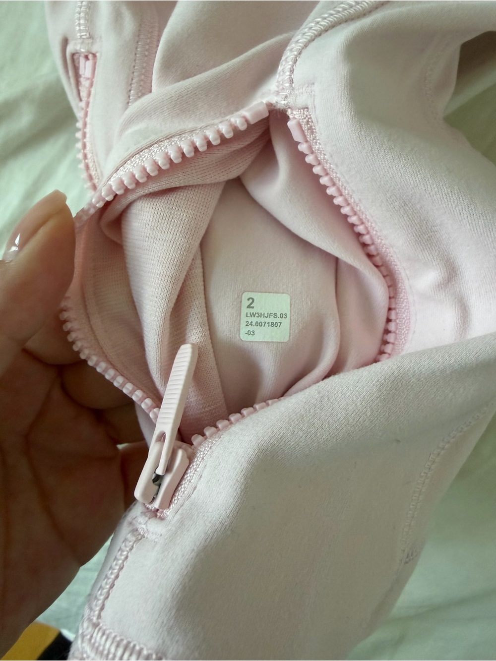 Lululemon Define Jacket Cropped (Pink Haze) - Picture 4 of 4